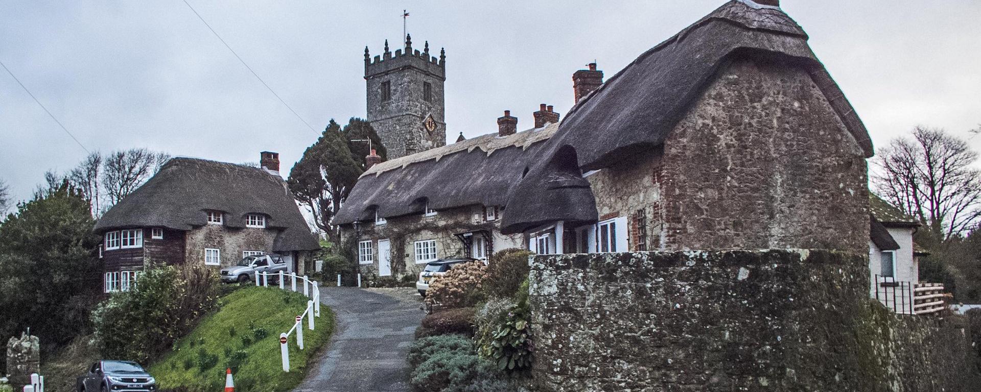 Cottages and Church